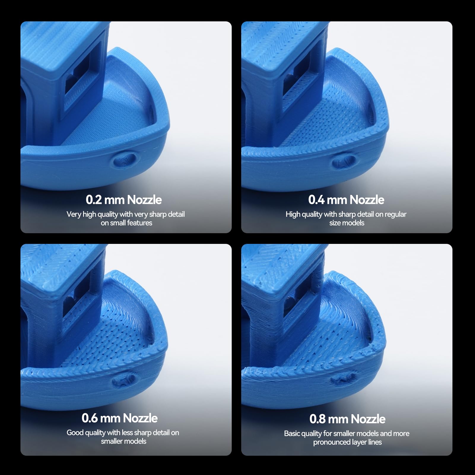 Amazon.co.jp: Bambu Lab オリジナル 0.2mm ステンレススチール ノズル