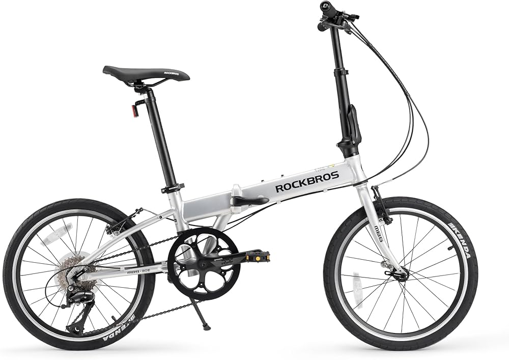 Amazon | ROCKBROS 折りたたみ自転車 自転車 折り畳み 20インチ 軽量 8