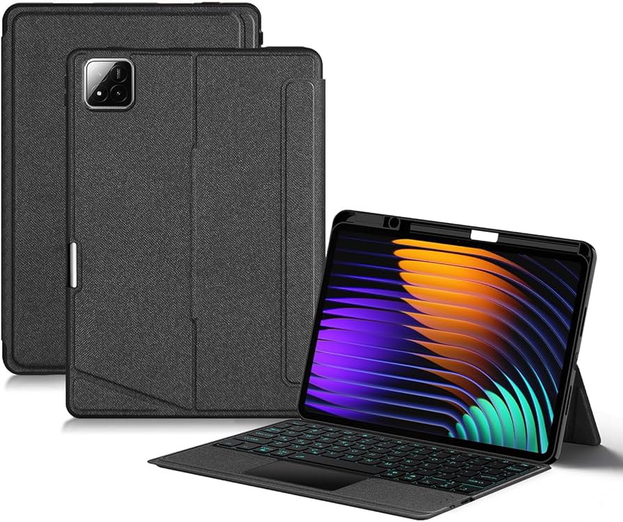 Amazon | 縦/横置き対応 Redmi Pad SE 11インチ キーボード ケース