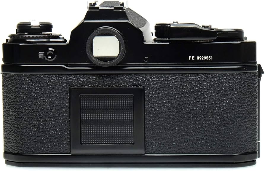 Amazon.com : Black Nikon FE SLR film camera (Renewed) : Electronics