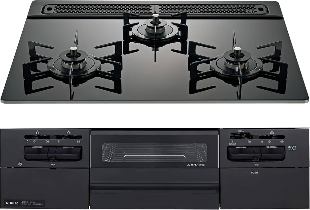 Amazon.co.jp: ノーリツ ファミ Fami ビルトインガスコンロ 都市ガス用
