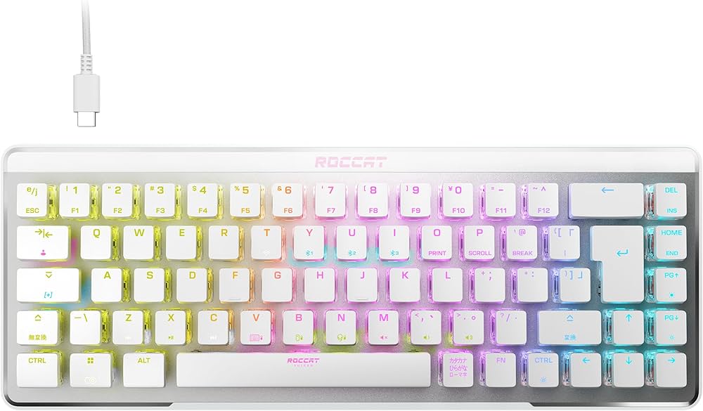 Amazon.co.jp: ROCCAT ゲーミングキーボード Vulcan II Mini Air 日本
