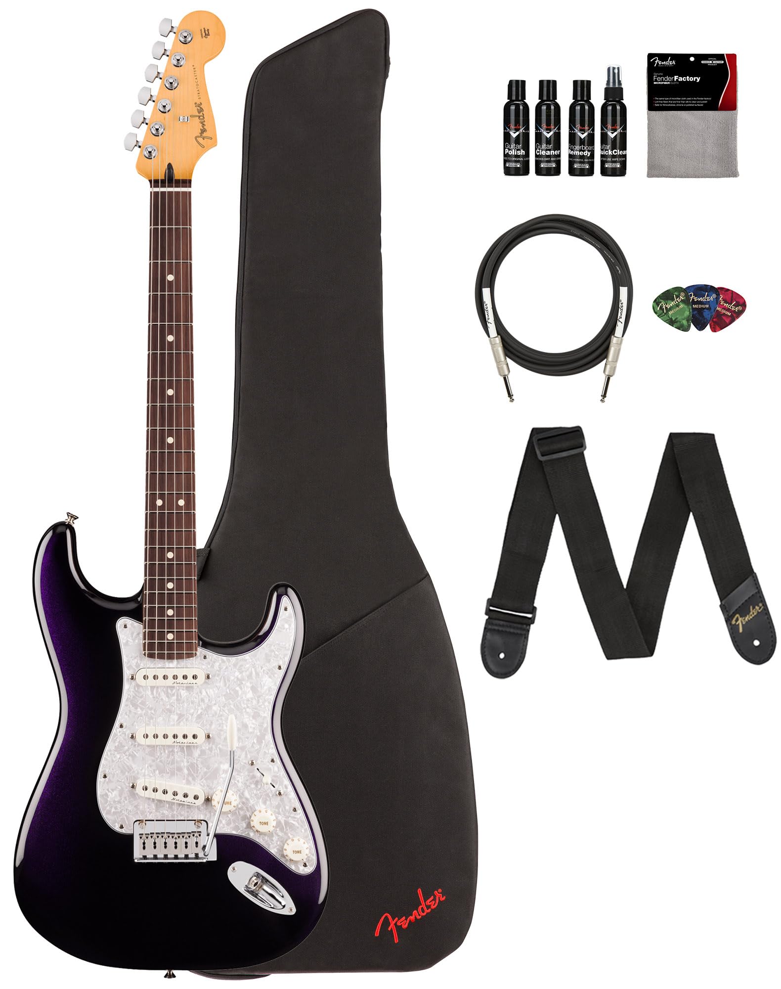 Amazon.com: Fender Player II Modified Stratocaster - Dusk Bundle