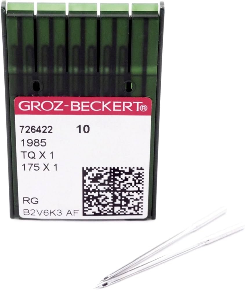 Amazon.com: 100 Pk. Groz-Beckert TQX1 175X1 Industrial Sewing