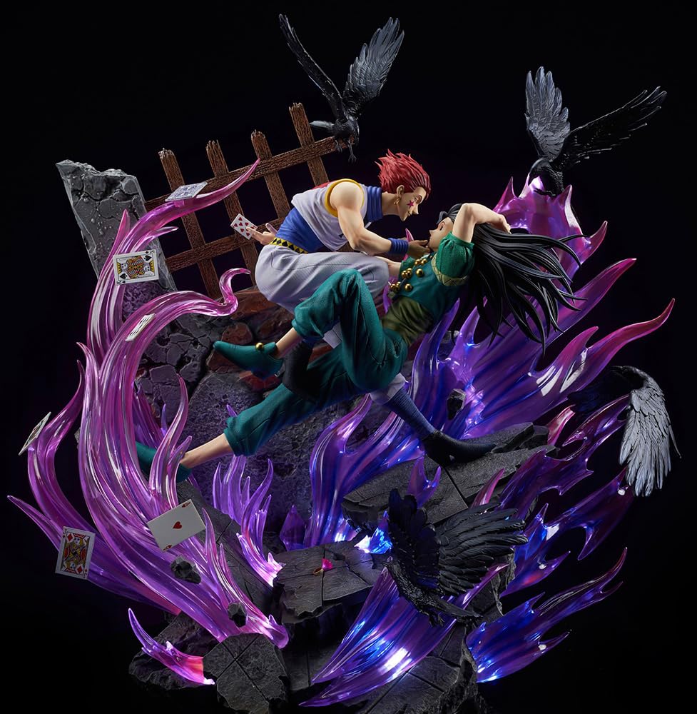 Amazon.co.jp: ヒソカVSイルミ・ゾルディック フィギュア 1/6スケール