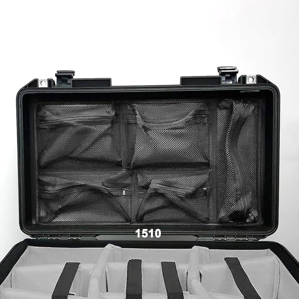 Amazon.com : LAFENLIN Lid Organizer for Pelican 1510 Case, 5 Mesh