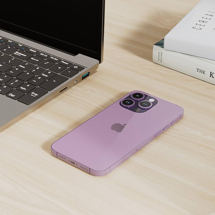 Amazon.com: Apple iPhone 14 Pro Max, 256GB, Deep Purple for AT&T