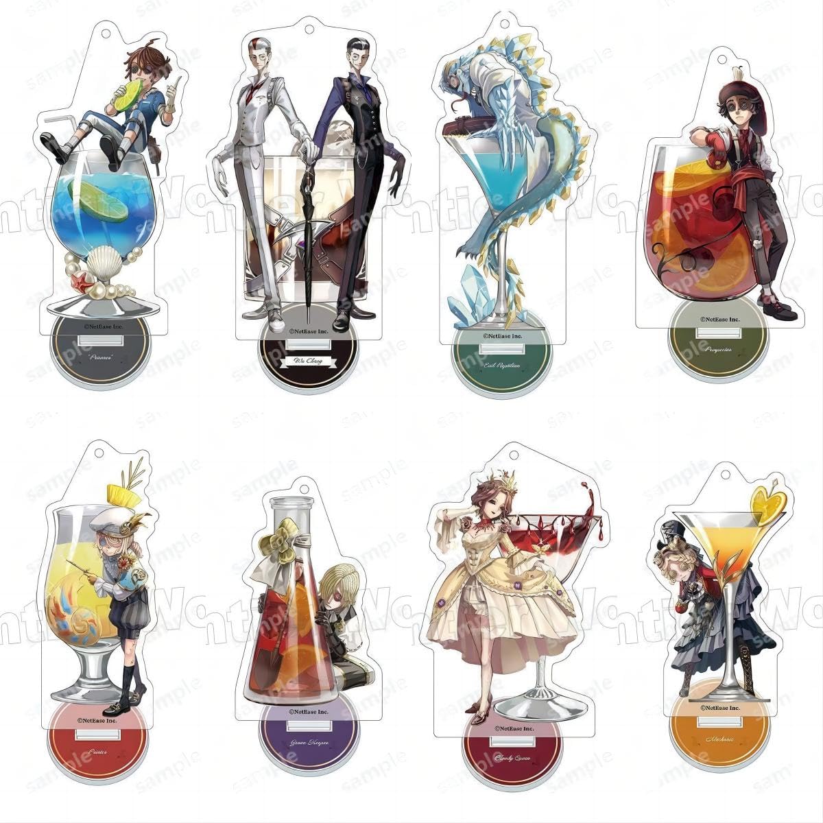 IdentityⅤ 納棺師 アクリルキーホルダー 特典 バトラーズカフェ 5弾