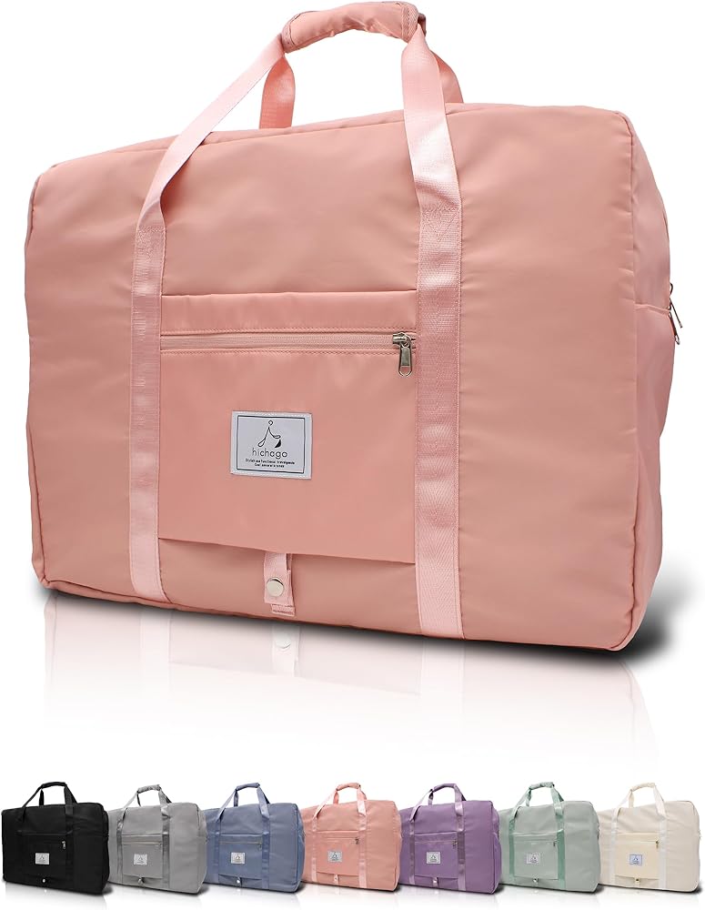 Amazon | hichago ボストンバッグ 【機内持ち込み最大サイズ】 (大容量