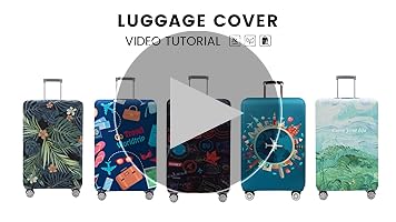 Amazon.com | TRAVELKIN more than travel Luggage Cover Washable