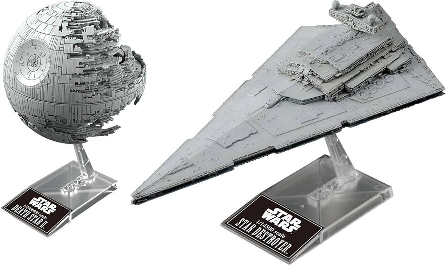 Amazon.com: Bandai Hobby Star Wars Plastic Model Death Star II 1