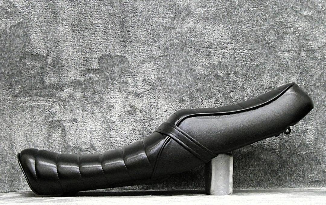 Amazon | GB350Sエス 黒皮 タックロールシート/ブラック 完成品 あんこ