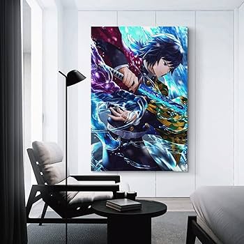 Amazon.co.jp: 鬼滅の刃 冨岡義勇 ポスター 1 ホームデコレーション