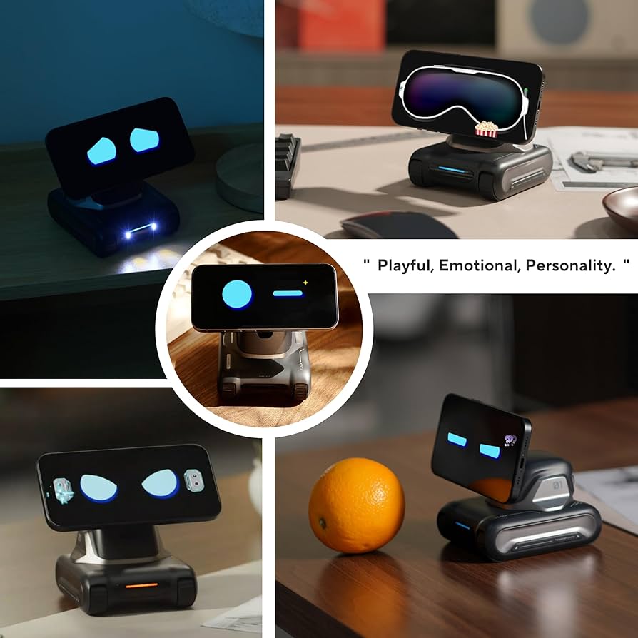 Amazon.com: LOOI Robot-Space Black – AI Desktop Robot Companion