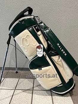 Amazon | マルボンゴルフ malbon golf キャディバッグ グリーン ※写真