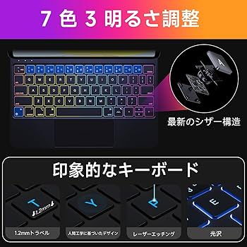 Amazon.co.jp: iPad マジックキーボード HOU iPad Air 11インチ (M3