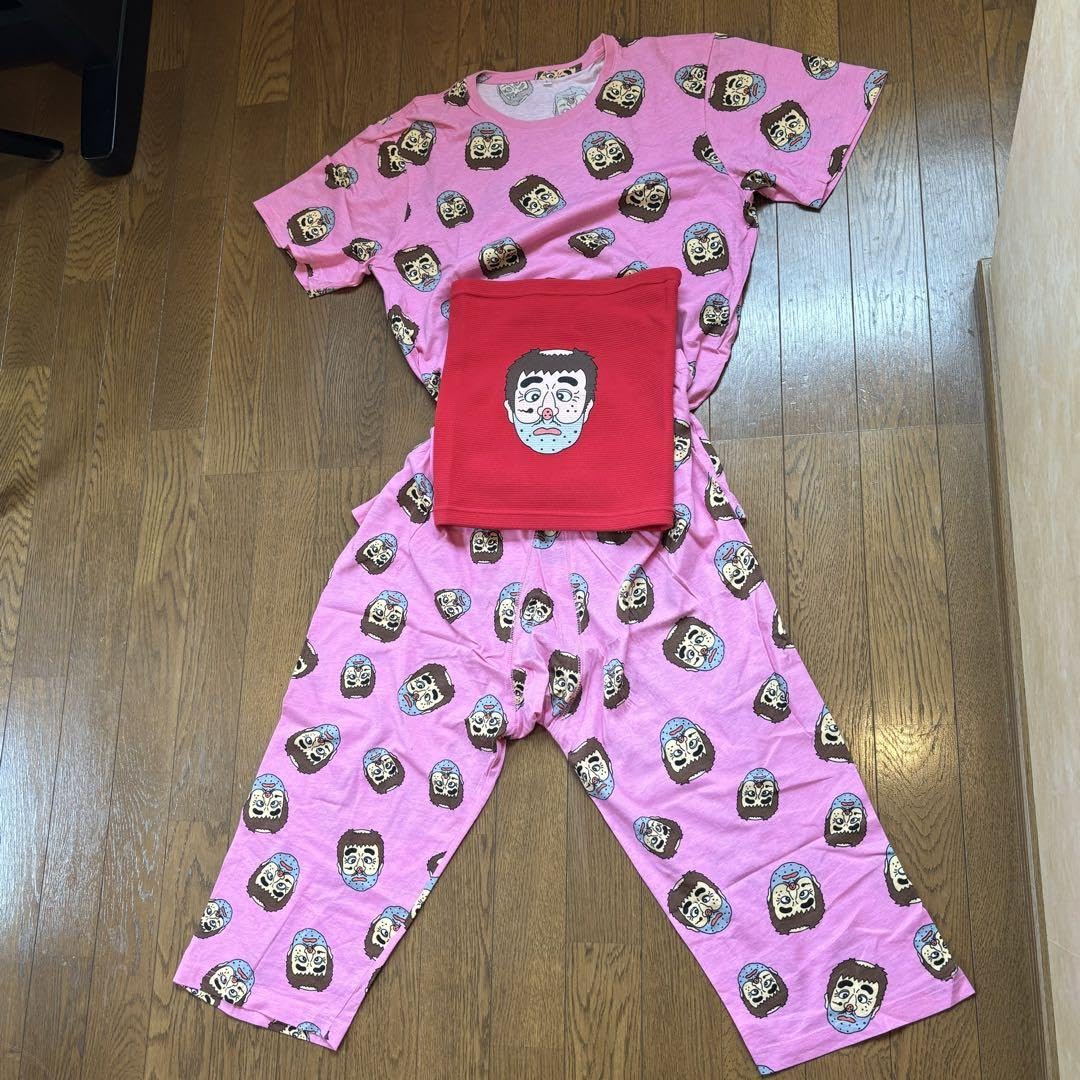 Amazon.co.jp: 志村けん 変なおじさん パジャマ上下と腹巻き L サイズ