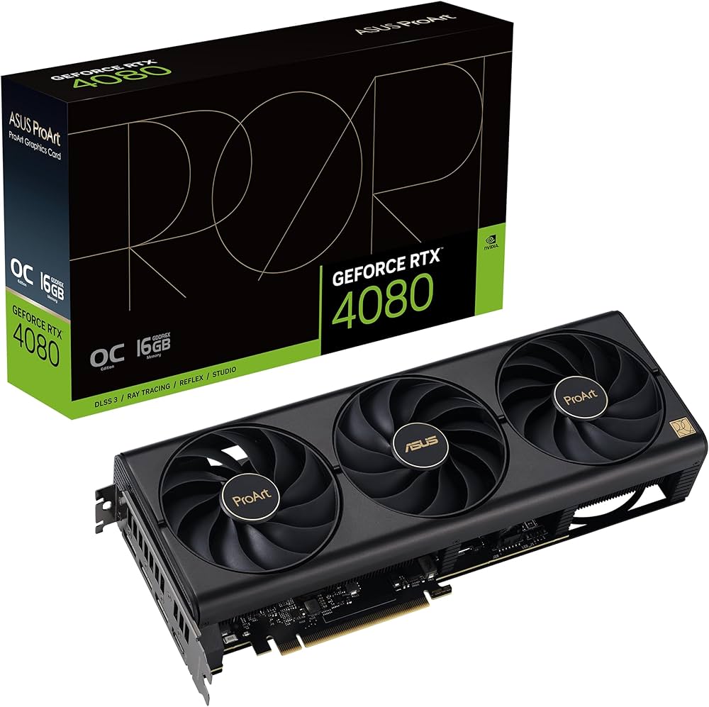 Amazon | ASUS ProArt -RTX4080-O16G NVIDIA GeForce RTX 4080 16 GB