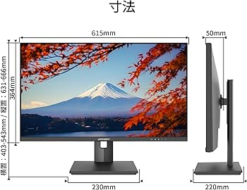 Amazon.co.jp: JAPANNEXT 27インチ モニター WQHD 2560x1440解像度 IPS