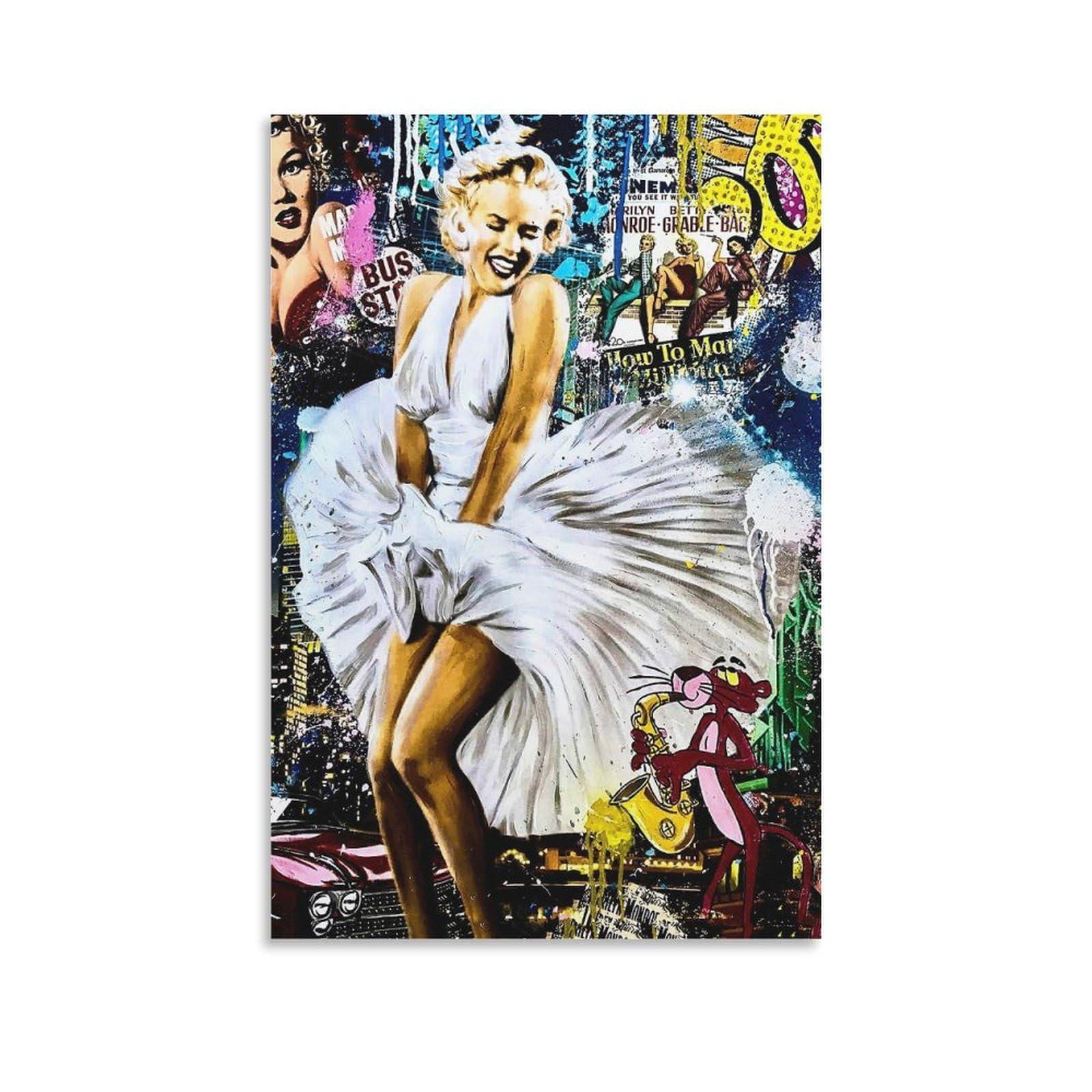 No.169フレーム付きキャンバスアート マリリンモンロー ブランドアート