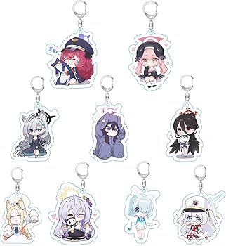 Amazon.co.jp: ブルーアーカイブ グッズ キーホルダー ブルアカ 砂狼