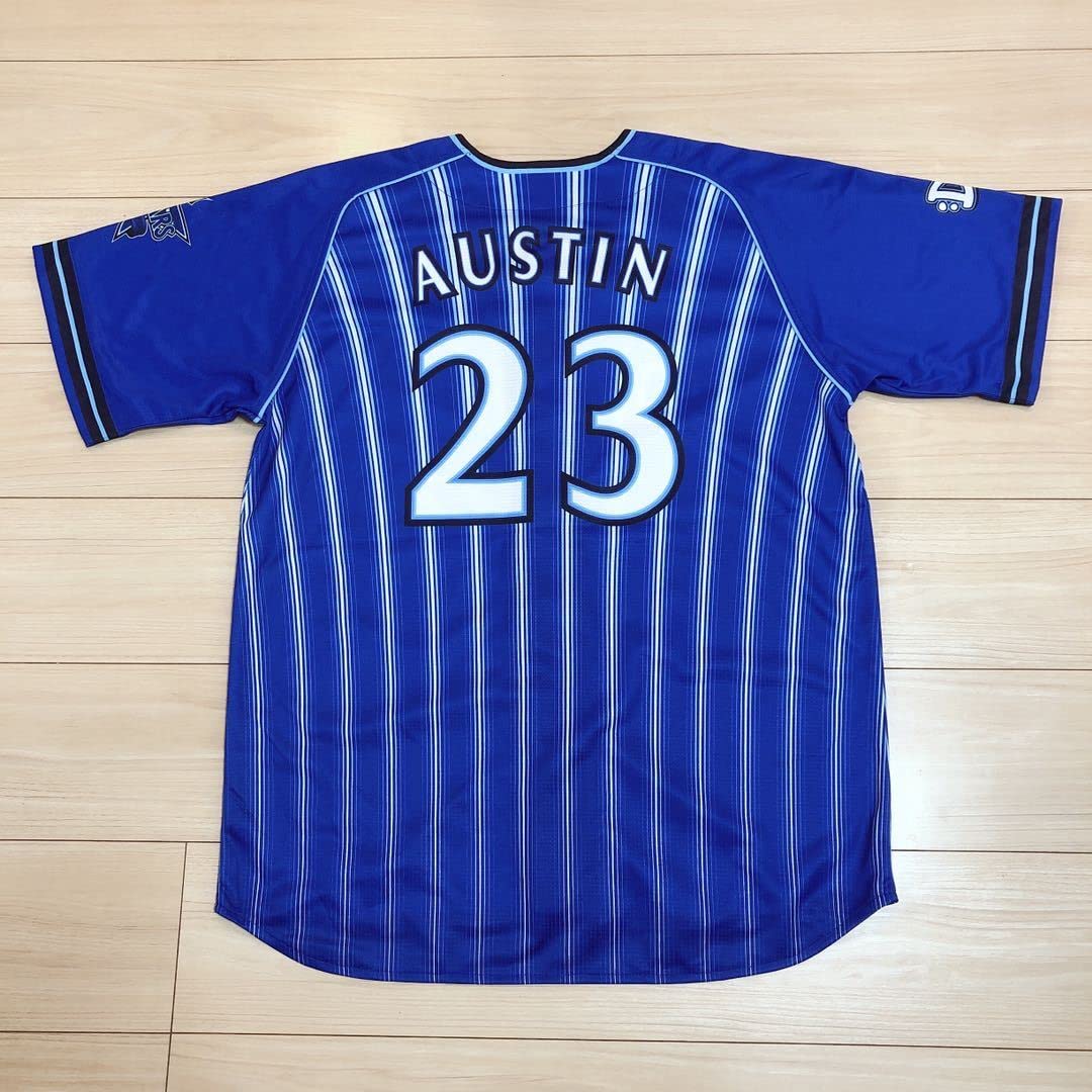 横浜ベイスターズ 旧ビジターユニフォーム23 オースティン サイズO