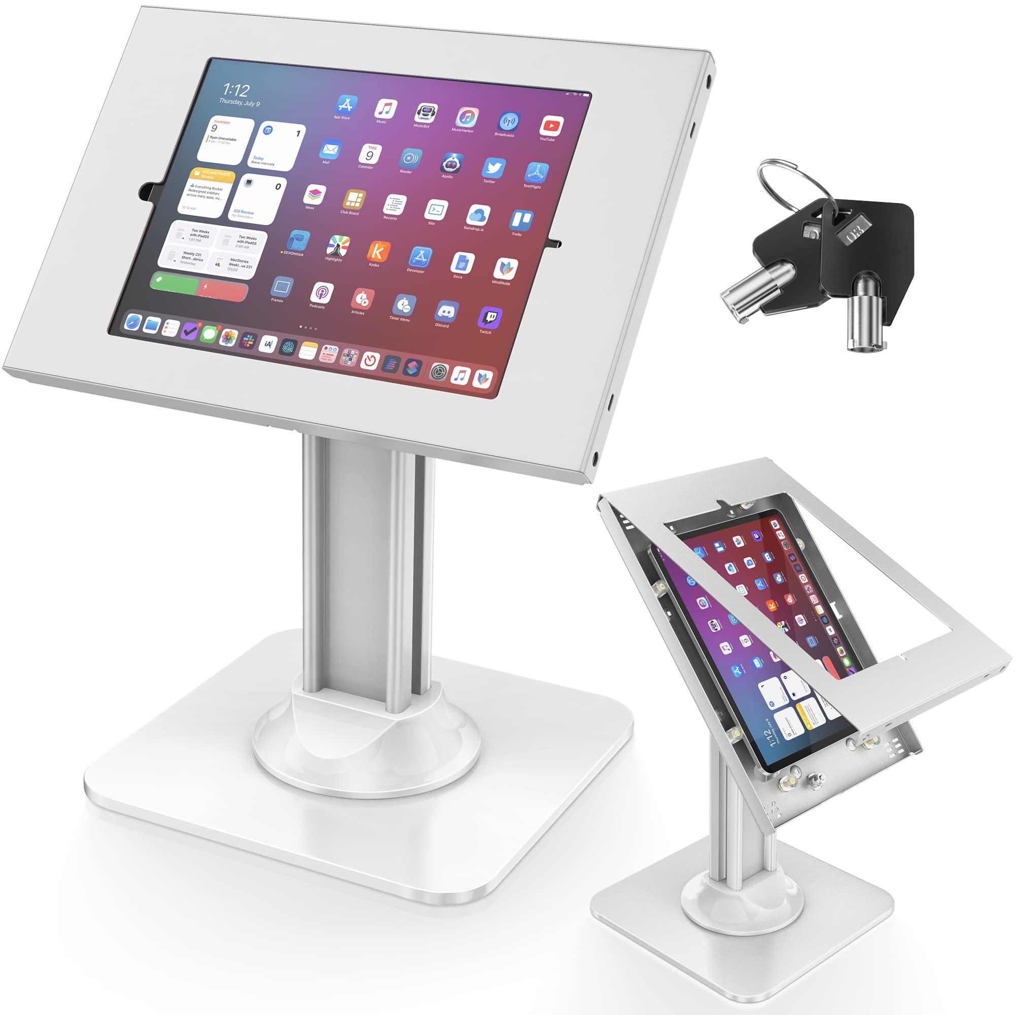 Amazon.co.jp: AboveTEK アンチ盗難iPadキオスクスタンド – POS iPad