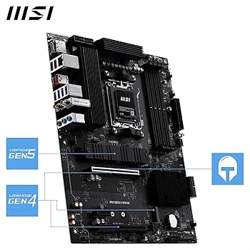 Amazon | MSI PRO B850-S WIFI6E ATX マザーボード MB6802 | MSI