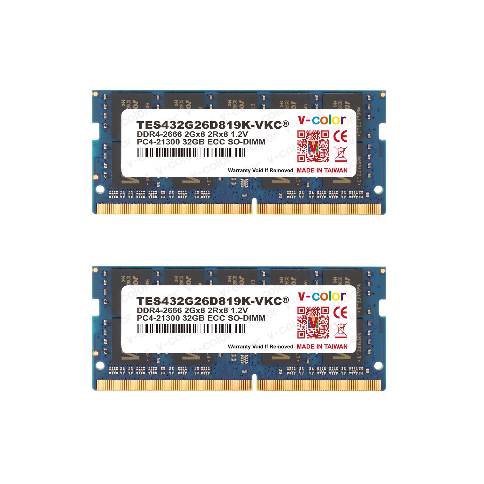 Amazon | v-color Hynix IC サーバー用メモリ DDR4-2666MHz PC4-21300