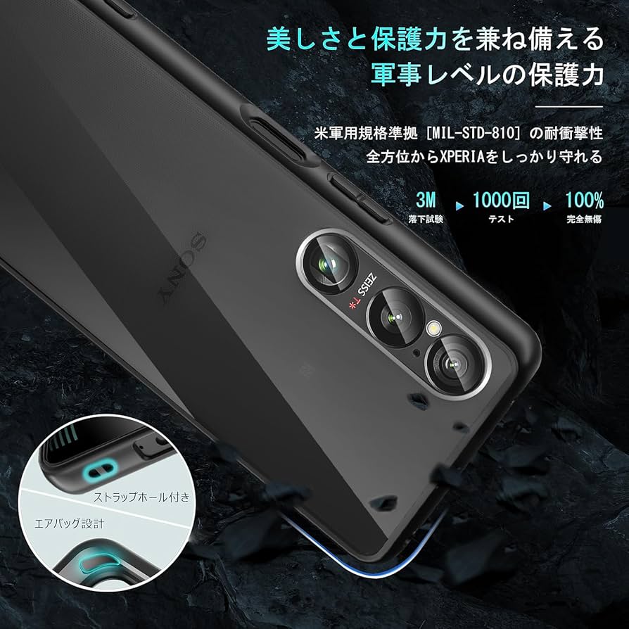 Amazon.co.jp: SONY Xperia 1 VI 用 ケース クリア [SO-51E / SOG13