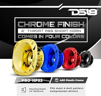 Amazon.com: DS18 PRO-HP52/BK 2