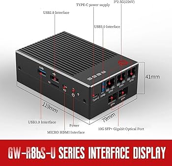 Amazon | ZICZNT R86S U1/U2/U3/U4 Mini PC ソフトルート マルチネット