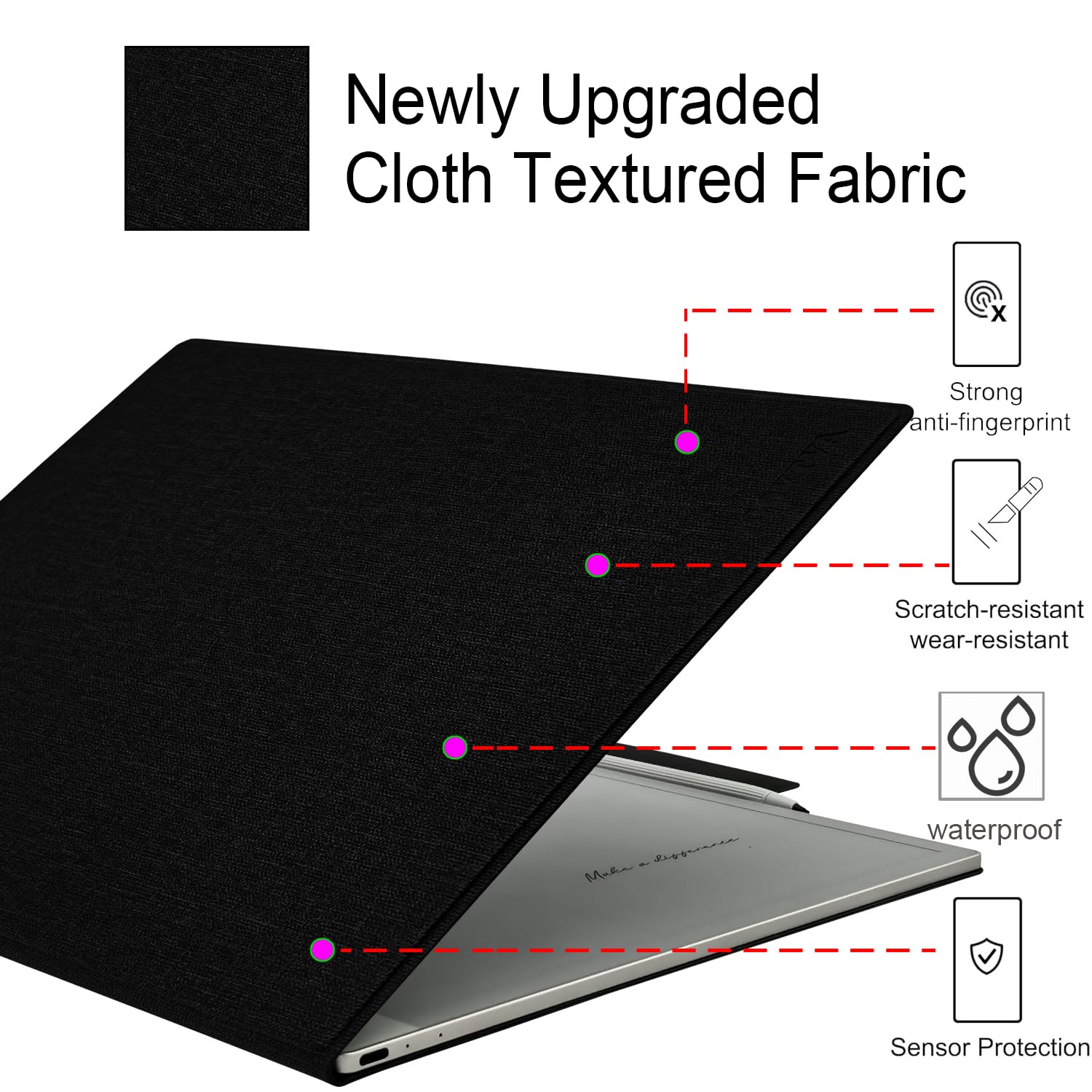 Amazon.com: GOVTVA Magnetic Case for Onyx Boox Tablet Note Max