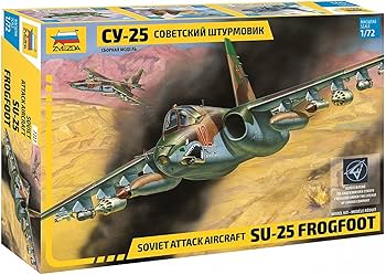 Amazon | ズベズダ 1/72 ロシア スホーイ SU-25 フロッグフット 地上