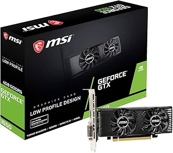 Amazon | MSI GeForce GTX 1650 4GT LP グラフィックスボード VD6989