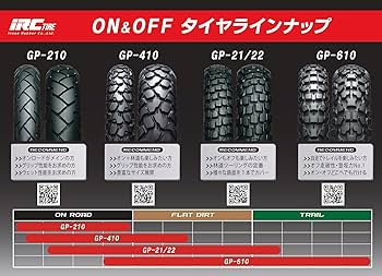 Amazon.co.jp: アイアールシー(iRC Tire) 19435 GP-610 120/80-18 M/C