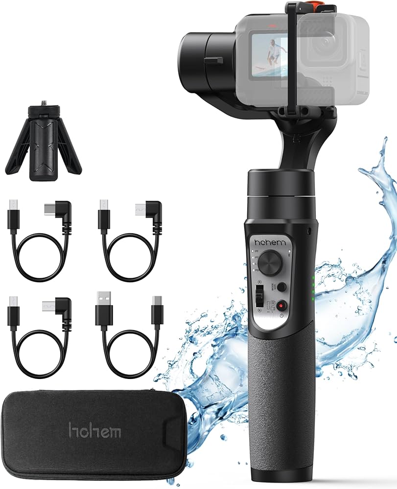 Amazon.com: Hohem iSteady Pro 4 3 Axis Gimbal Stabilizer for Gopro