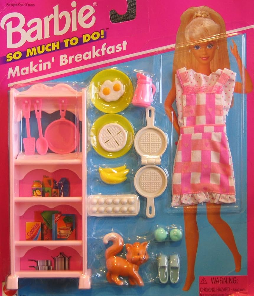 Amazon.com: Barbie So Much To Do Makin' Breakfast Playset (1995