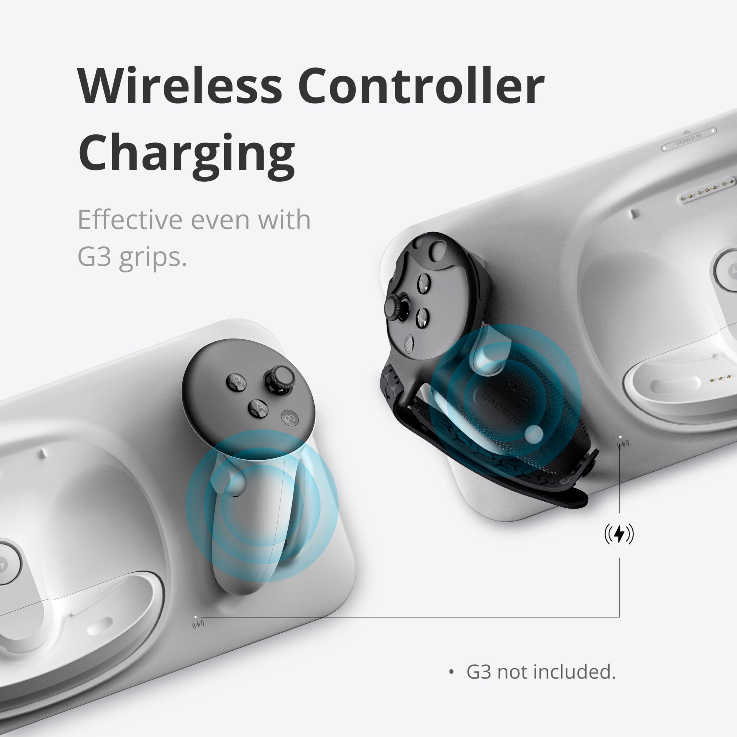 Amazon.co.jp: BOBOVR D3充電ドック、コントローラー用ワイヤレス充電