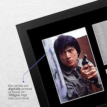 Amazon.co.jp: HWC Trading フレーム入り ジャッキー・チェン ギフト