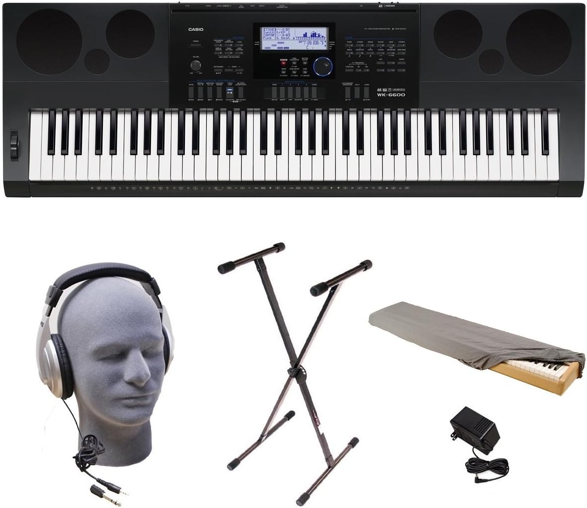 Casio WK-6600 PPK 76鍵プレミアムキーボードパック ユーザーマニュアル