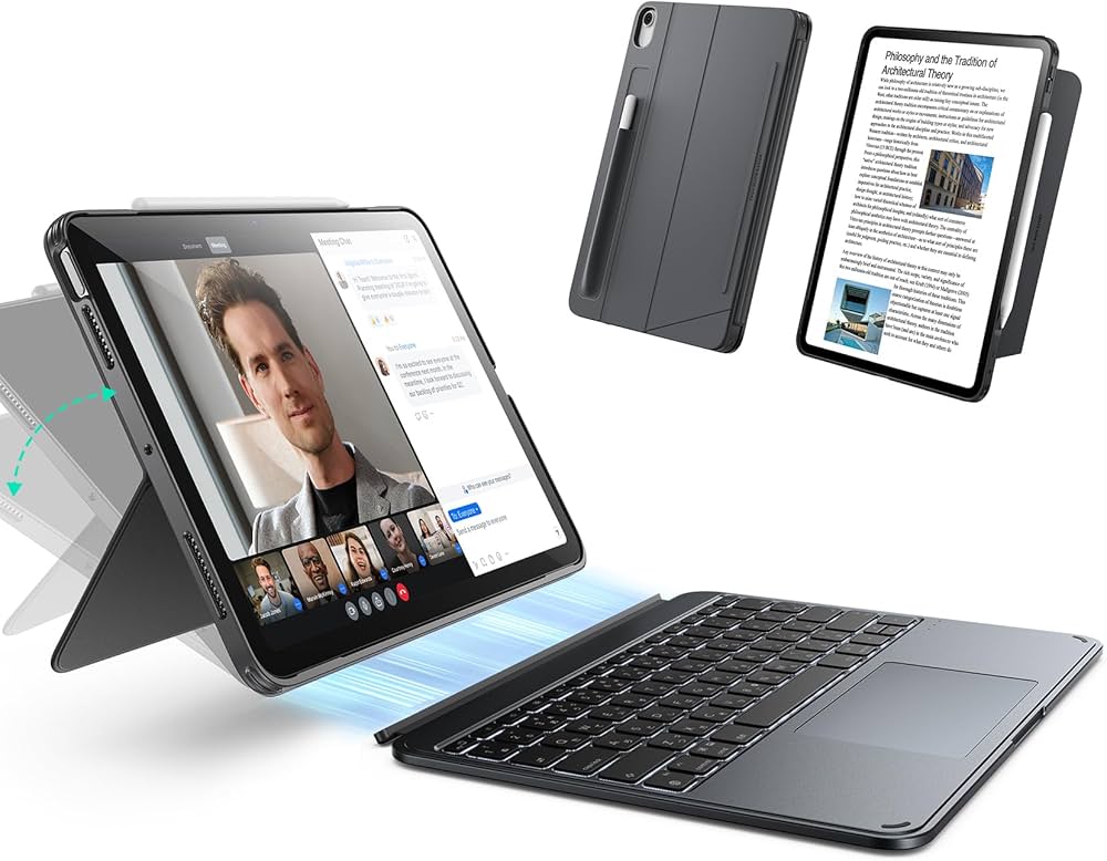 Amazon.co.jp: ESR Shift iPad Air 13インチ（M3/M2）用キーボード付き