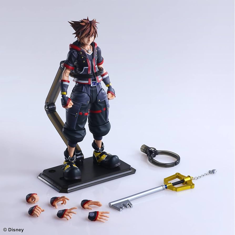 Amazon | KINGDOM HEARTS III プレイアーツ改 ソラ ver.2 PVC製 塗装