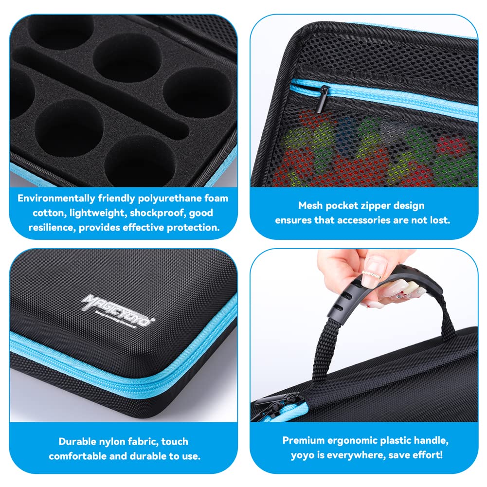 MAGICYOYO Estojo De Armazenamento Yoyo Profissional, Bolsa De