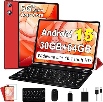 Amazon.com : UJJ 2025 Android 15 Tablet 10 Inch Tablets with