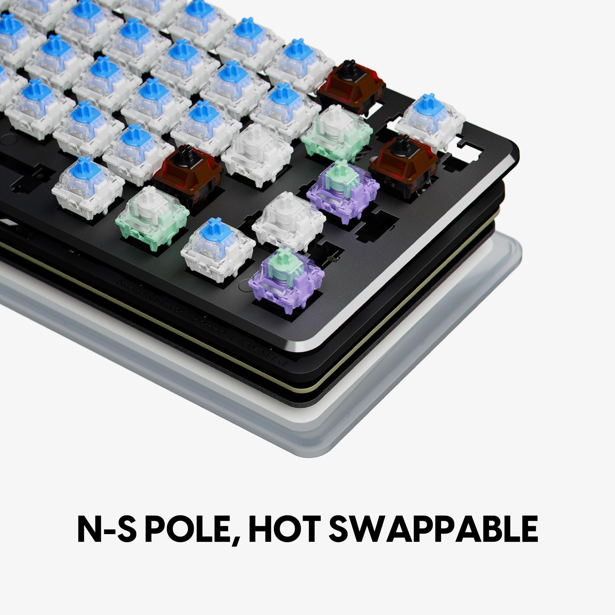 Amazon.co.jp: Pulsar Gaming Gears PCMK3HE 60 Hall Effect Magnetic