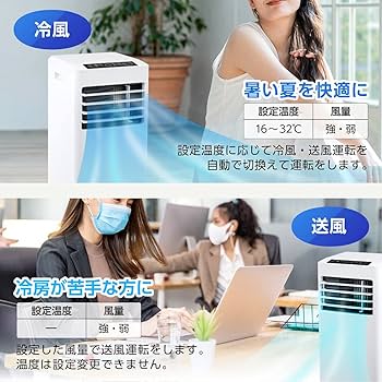 Amazon | スポットエアコン スポットクーラー クーラー 工事不要 置き