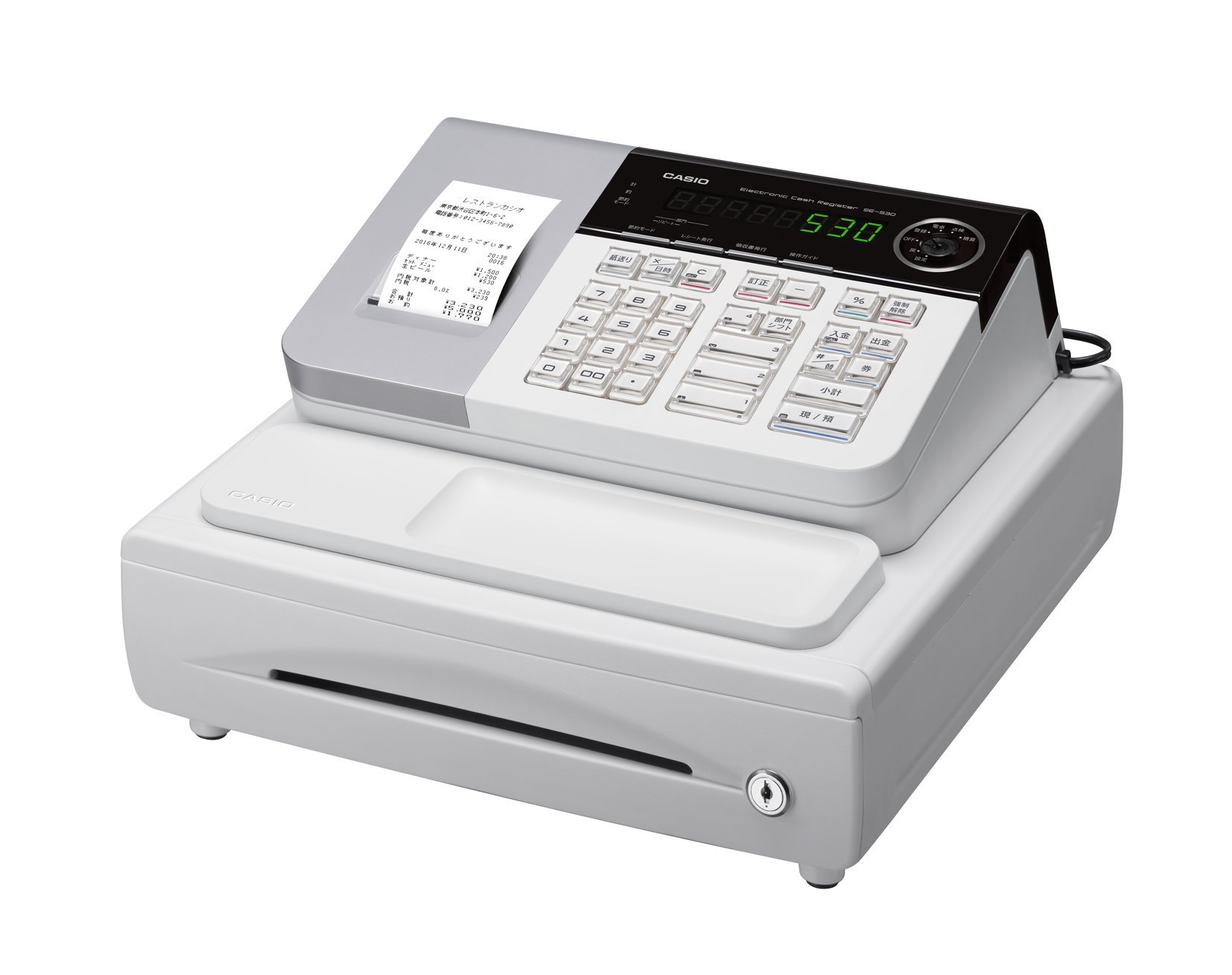 Amazon.co.jp: Casio Register 8-Department Compact Drawer SE-S30-WE