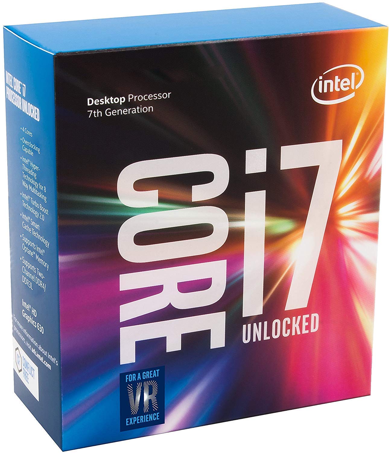 Amazon | Intel CPU Core i7-7700K 4.2GHz 8Mキャッシュ 4コア/8
