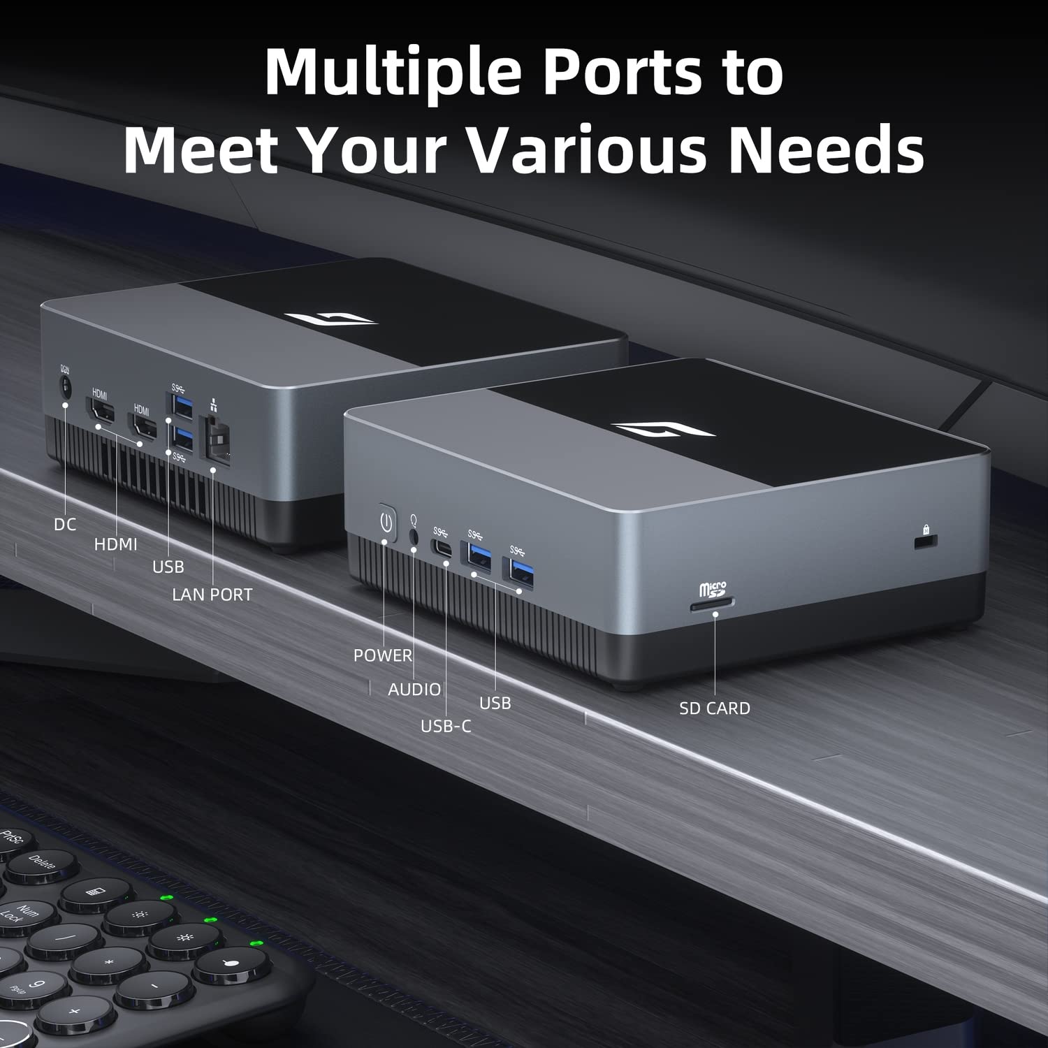 Amazon.com: CyberGeek Nano A1 Mini Computers, 12th Alder Lake N100